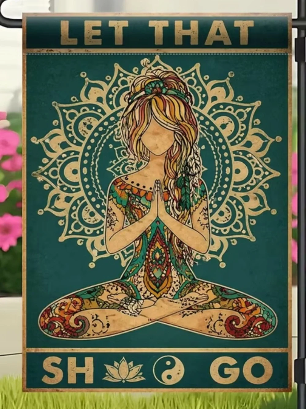 New Let That Sh*t Yoga Flag